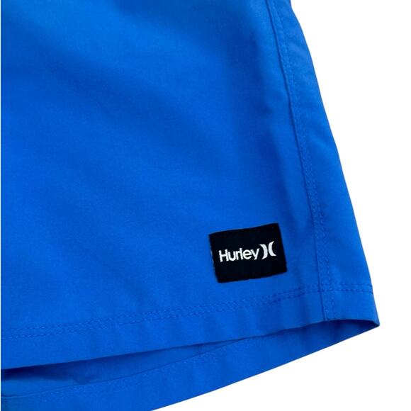 HURLEY Boys Blue Pull On Shorts Large 10/12 - Picture 2 of 5